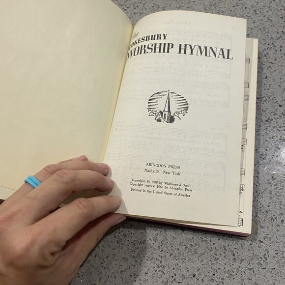 Cokesbury Worship Hymnal Hardcover Vintage Songbook - Picture 9 of 9